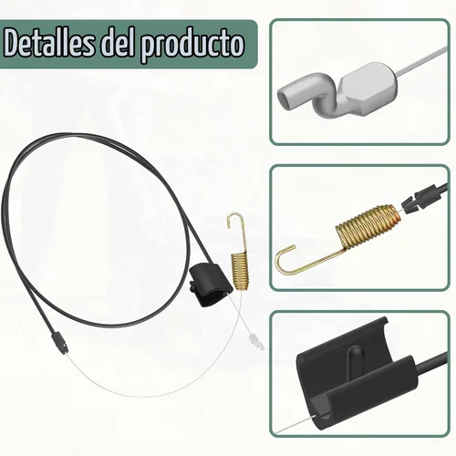 Vista 2 de AOTWD 181699 532181699 Cable de control de accionamiento para Husqvarna