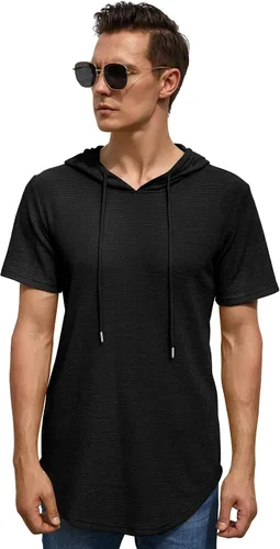 Vista 3 de Sailwind Sudadera ligera con capucha de punto gofre para hombre