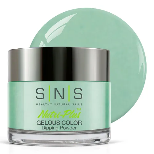 Vista 9 de SNS Polvo de inmersión de uñas, polvo de inmersión de color geloso - Acai Bowl (negro) - Color de uñas de larga duración dura 14 días - Bajo olor