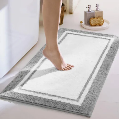 Vista 85 de GRANNY SAYS Alfombra de baño azul bebé de 16 x 24 pulgadas, alfombrilla