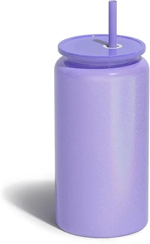 Vista 12 de Paquete de 6 vasos de 16 onzas, vaso aislado con popote, vaso de café