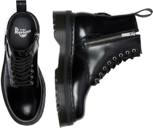 Vista 9 de Dr. Martens Botas de cuero 1460 Pascal Virginia de 8 ojales para mujer