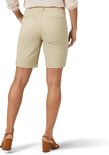 Vista 3 de Lee Women's Legendary 9" Chino Bermuda Shorts