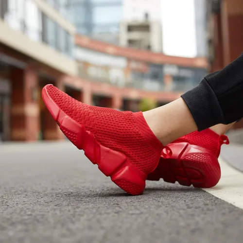 Vista 3 de CHUI Zapatos deportivos de moda para niños y niñas, zapatos altos sin cordones para niños