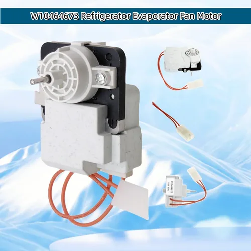 Vista 6 de W10464673 Motor del ventilador del evaporador del refrigerador compatible con Whirlpool KitchenAid Fridge, reemplazar modelo: WPW10464673 PS7320664