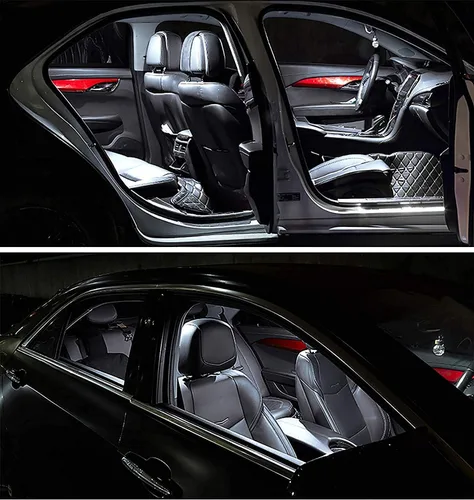 Vista 5 de AWALITED Kit de 14 luces LED interiores Chevy Tahoe/Suburban, 6500K, reemplazo directo para modelos 2007-2014