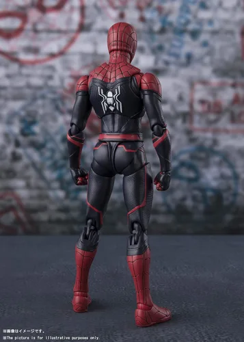 Vista 4 de TAMASHII Nations BANDAI S.H.Figuarts - Traje de Spider-Man (Spider-Man: Lejos de casa)