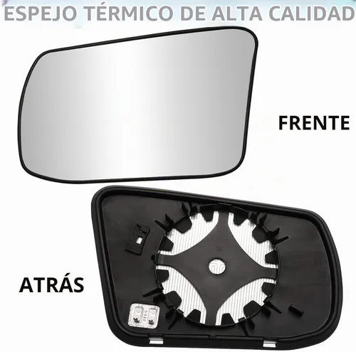 Vista 2 de Espejo lateral del conductor de repuesto para Nissan Altima 2013 2014 2015 2016 2017 2018 Sentra 2013 2014 2015 2016 2017 2018 - Cristal de espejo