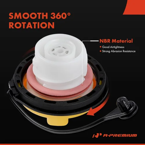 Vista 4 de A-Premium Tapa de gasolina compatible con Ford F-150, F-250 F-350 F-450 F-550 F-600 Super Duty, Escape, Fusion, Edge, Mustang, Taurus X, Ranger