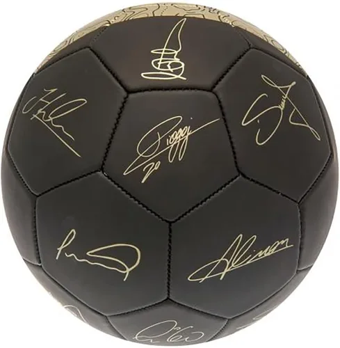 Vista 3 de Liverpool FC Phantom Signature - Balón de fútbol (5) (negro/dorado), Negro/Oro
