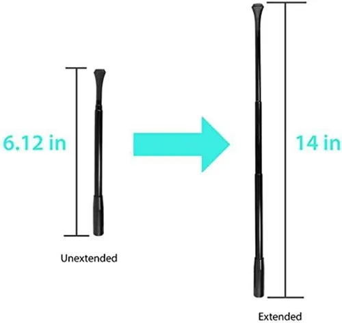 Vista 5 de Audrey Style Vintage Extendable Cigarette Holder - Long Extendable Cigarette Holder for Women 1920s Costume Cosplay