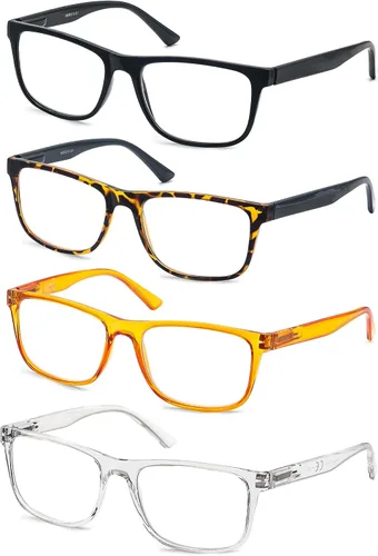 Vista 8 de Gafas de lectura negras mate para hombre, grandes y grandes, grandes y anchas, +0.50, con aumento ligero, cabeza grande, cara grande