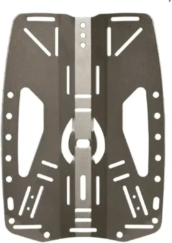 Vista 2 de Hollis Placa posterior de acero inoxidable o aluminio 2.0 para buceo