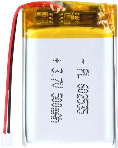 Vista 10 de 503040 3.7V Lipo Batería 600mAh Batería recargable de polímero de litio con conector JST PH2.0.000 in para dispositivo electrónico