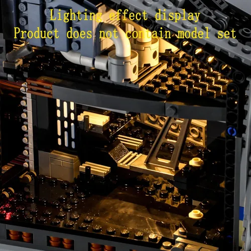 Vista 5 de GEAMENT Versión 2021 Kit de luz LED compatible con Lego 75313 at-at (Ver.2021) modelo de construcción (juego de modelos no incluido)