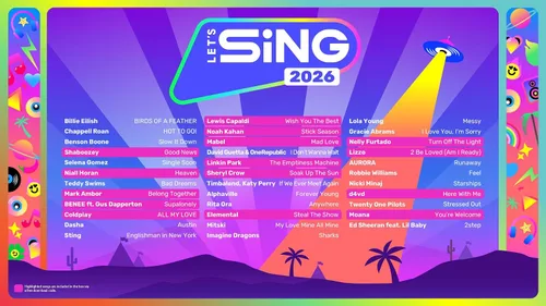 Vista 3 de Let’s Sing 2026 + 2 Mics - PlayStation 5