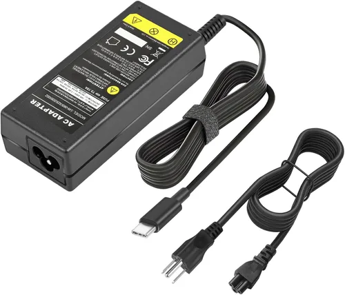 Vista 9 de TREE.NB Cargador de corriente alterna de 45 W para Lenovo Yoga 710 11 14 15 Flex 4 1130 1470 Lenovo Ideapad 710 100 110 110 110s cable