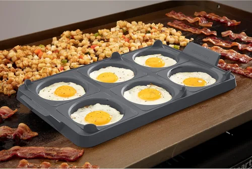 Vista 4 de Cuisinart CGR-600 Bandeja de 7 piezas para anillos de huevo