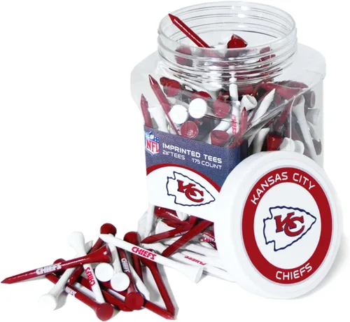 Vista 12 de Team Golf NFL Buffalo Bills Jar Of 175 Golf Tees 2-3/4" Golf Tees, 175 Pack, Regulation Size, Multi Team