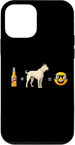 Vista 12 de iPhone 15 Plus Dogo Argentino + Beer Dog Dad Happy Men Pet Lover Case