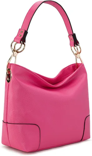 Vista 31 de Montana West - Bolsas hobo medianas para mujer, con asa superior, bandolera, bolso cruzado, bolsa de mano tipo cubo
