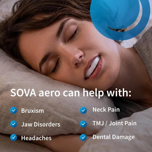 Vista 10 de SOVA Night Guard SOVA AERO 1.6mm Night Guard Custom-Fit Dental Botter Guard, Sólo guardia de la boca