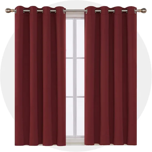 Vista 15 de Deconovo - Cortinas opacas (Blackout).