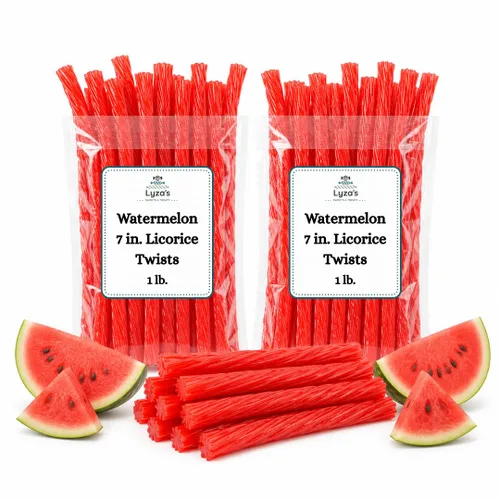 Vista 11 de Licorice Lovers Candy Bundle - Pack of 8 - Old Fashioned Jumbo 7 in. Licorice Twists - Assorted Flavors - 8 oz. Bags
