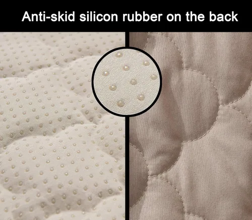 Vista 4 de CHHKON Fundas para muebles, funda de sofá con bolsillos laterales, 100% impermeable, acolchada, protector de muebles para perros, mascotas y sofá