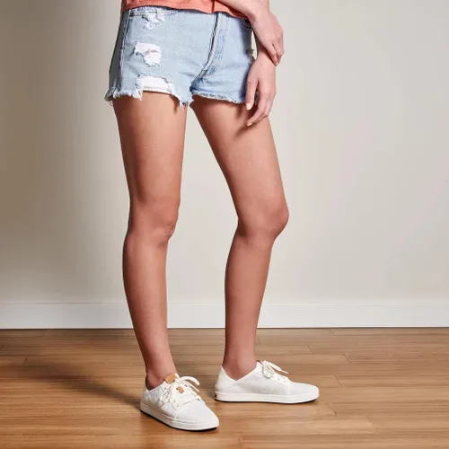 Vista 6 de OLUKAI Pehuea Li - Tenis sin cordones para mujer, zapatos casuales para uso diario con tacón caído y diseño de malla transpirable, ligeros y cómodos