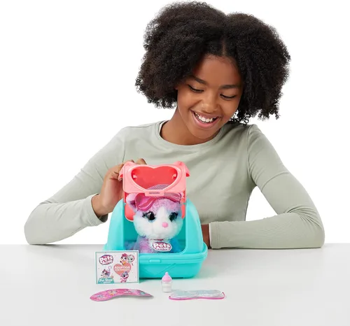 Vista 4 de Pets Alive Pet Shop Surprise Serie 2 (cachorro) de ZURU, suave juguete de peluche interactivo electrónico, habla y repite (Speak and Repeat)