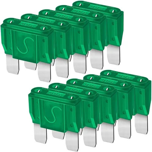 Vista 45 de Gebildet Fusibles de coche de hoja Micro2 5A 5A Fusibles automotrices para vehículos recreativos, motocicletas, camiones (paquete de 10 unidades)