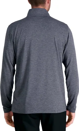 Vista 3 de Haggar Men's The Active Series Quarter Zip Heather Jersey