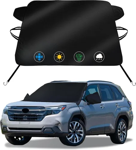 Vista 96 de Cubierta de nieve para parabrisas para Toyota Sequoia 2023-2025 2026/Toyota Tundra 2022-2025 2026 Limited SR5 Platinum TRD Pro Pickup Cubierta