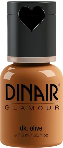 Vista 18 de Dinair Base de maquillaje con aerógrafo Marrón oscuro GLAMOUR: Natural, Cobertura ligera, Mate 1/4oz