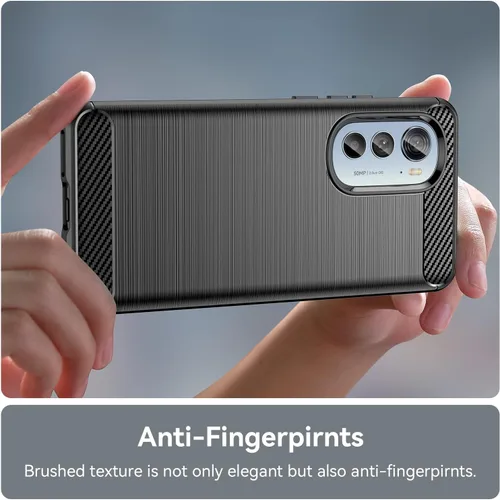 Vista 7 de Osophter Funda para Motorola Edge 2022 con 2 protectores de pantalla para Moto Edge 2022 (negro)