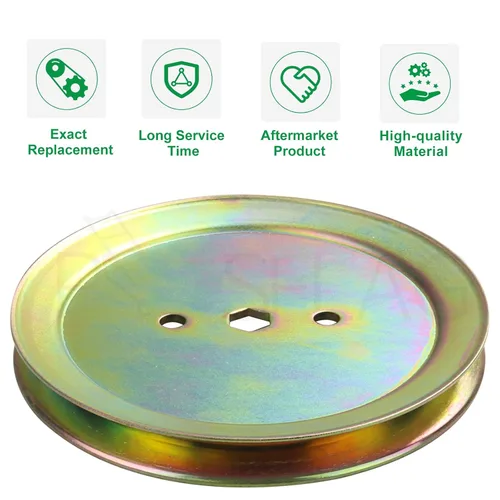 Vista 7 de GX20367 John Deere Polea para John Deere 42 en cubiertas L110 D110 D130
