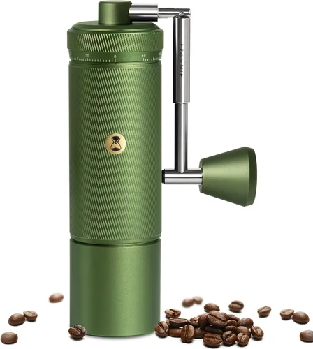 Vista 8 de TIMEMORE S3 Molinillo de Café Manual con Ajuste Externo y Rebaba Patentada de Acero Inoxidable, Molinillo de Café Manual de Alta Precisión Premium