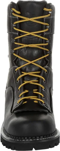 Vista 3 de Georgia Boot Botas de trabajo impermeables de tacón bajo AMP LT Logger para hombre