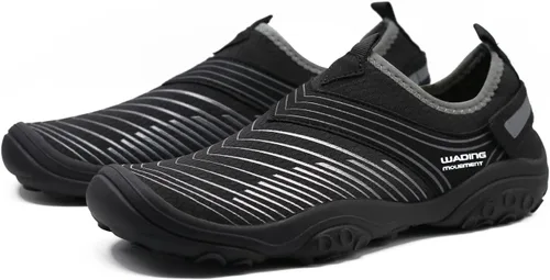 Vista 2 de Zapatos acuáticos para hombre y mujer, de secado rápido, para piscina, playa, surf, caminar, kayak
