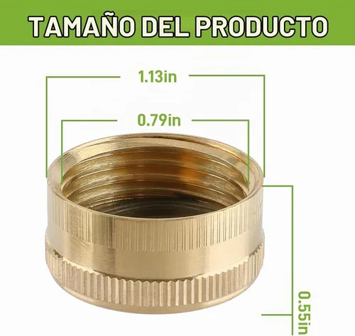 Vista 2 de 12PCS 3/4" Tapa de manguera de jardín Conector de manguera