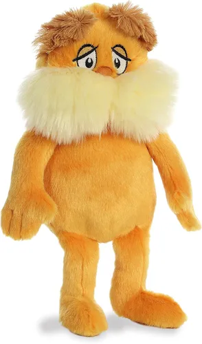 Vista 2 de Aurora® Dr. Seuss™ El Lorax Figura de Peluche Fantástica - Peluche Oficialmente Licenciado para Juego Imaginativo - Perfecto para Niños y Adultos