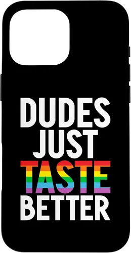Vista 19 de Dudes just Taste Better Gay - Carcasa para iPhone 17