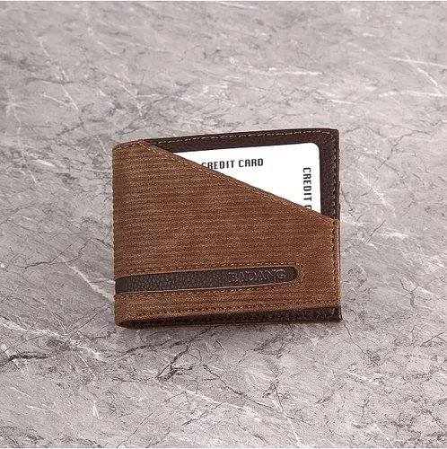 Vista 2 de BADANG Cartera de cuero de cocodrilo, cinturón, soporte para tarjetas de crédito, juego de accesorios de regalo, soporte para tarjetas y cinturón