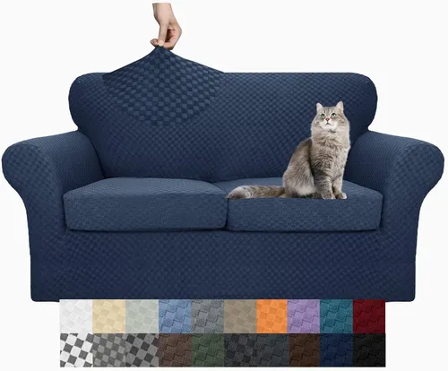 Vista 126 de YEMYHOM - Fundas elásticas para cojín individual, protector de sofá, silla, asiento, funda deslizante, funda suave de sofá, reemplazo, grande, a
