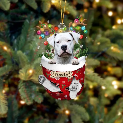 Vista 90 de LOVELYPOD Adorno Personalizado de Perro Affenpinscher, Adornos de Navidad Affenpinscher Regalo para Amante de Perros, Adorno de Navidad Colgante