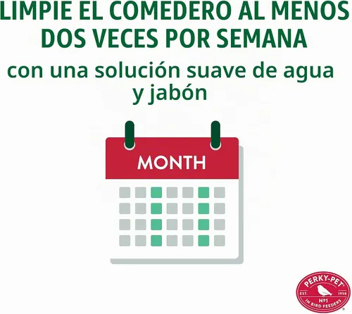 Vista 5 de Perky-Pet 8110H-1 - Comedero de cristal para colibríes para exteriores, capacidad de néctar de 32 onzas