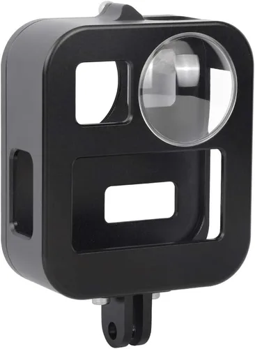 Vista 8 de PULUZ Funda de aleación de aluminio para GoPro Hero 7 Negro/New Hero 2018 / Hero 5 / Hero 6 carcasa CNC jaula protectora con soporte de zapata fría