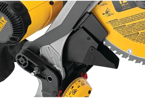 Vista 8 de DEWALT Sierra ingletadora, doble bisel, compuesta, 12 pulgadas, 15 amperios (DWS716)