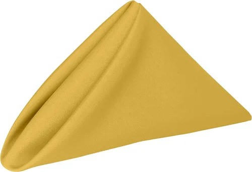 Vista 10 de Ultimate Textile, servilletas de poliéster (17 x 17 pulgadas), 1 Docena., Poliéster & Mezcla de poliéster, Verde ácido, 1 Docena